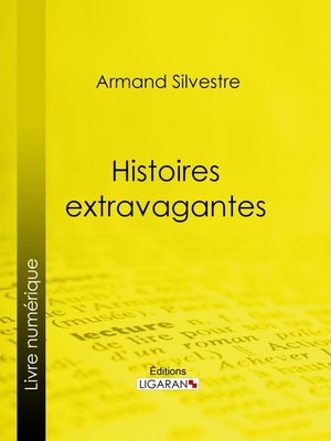 cover image of Histoires extravagantes